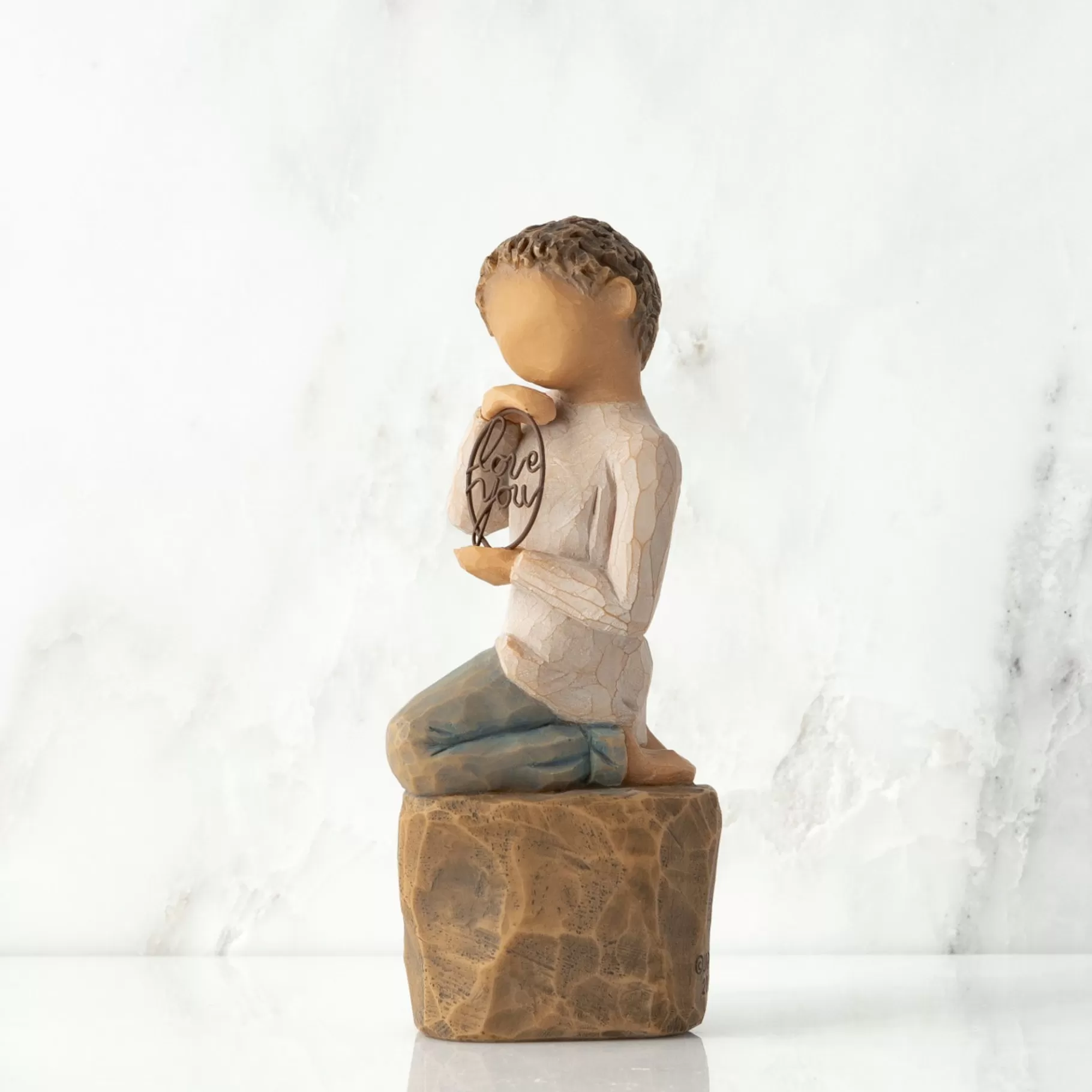 Store Willow Tree Love You Too (Lighter Skin)