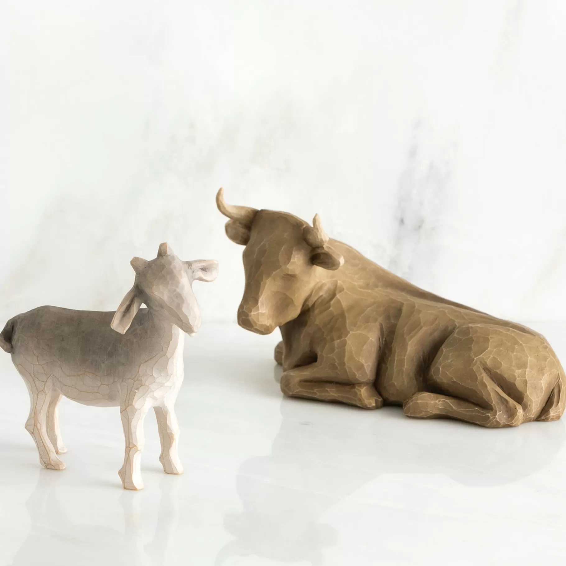 Clearance Willow Tree Ox And Goat